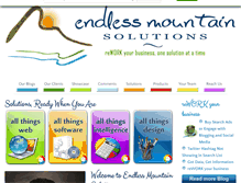 Tablet Screenshot of endlessmountainsolutions.com